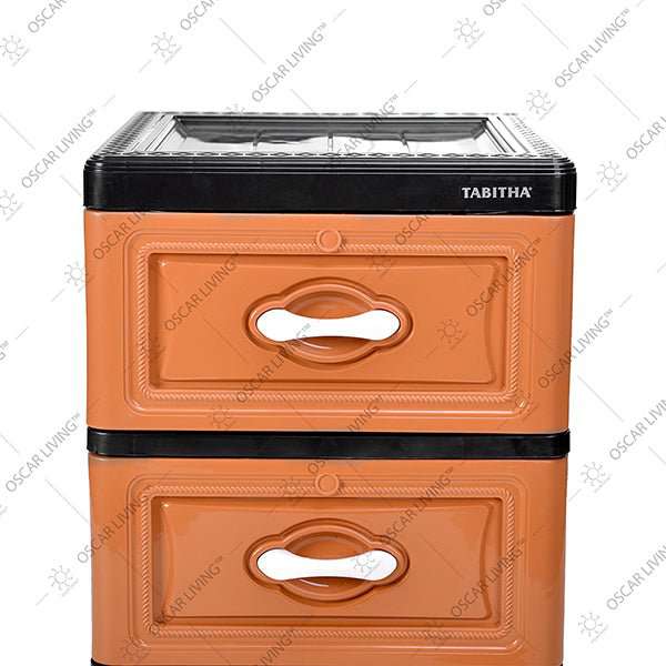 LEMARI PLASTIK - PLASTIC WARDROBE Lemari Plastik Laci Tabitha HO Series TABITHA OSCARLIVING