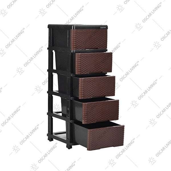 LEMARI PLASTIK - PLASTIC WARDROBE Lemari Plastik Laci Tabitha FR | Plastic Drawer TABITHA OSCARLIVING