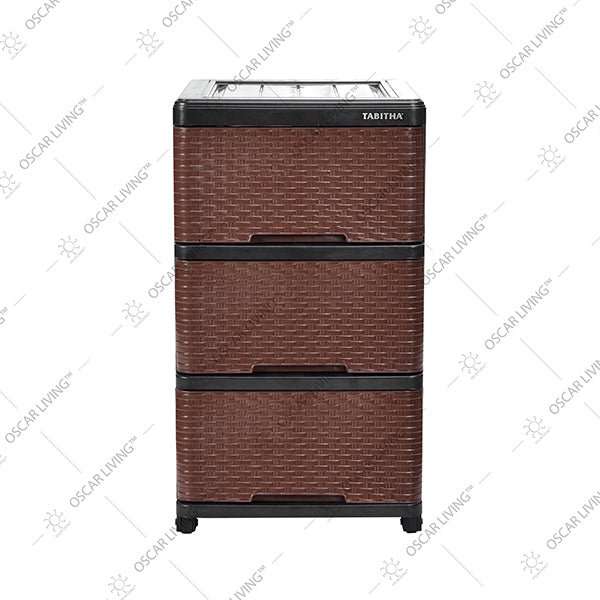 LEMARI PLASTIK - PLASTIC WARDROBE Lemari Plastik Laci Tabitha FR | Plastic Drawer TABITHA OSCARLIVING