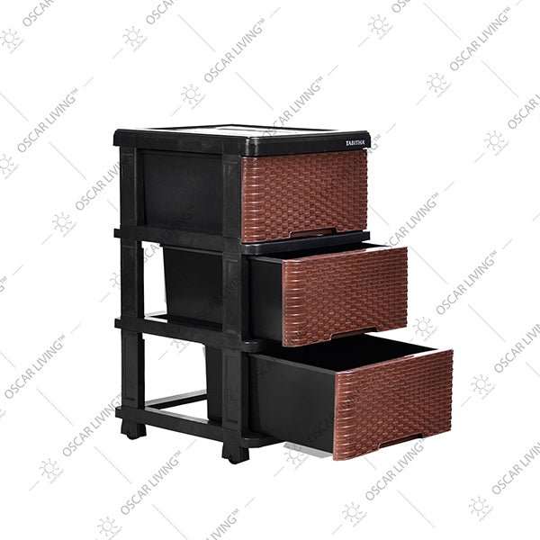 LEMARI PLASTIK - PLASTIC WARDROBE Lemari Plastik Laci Tabitha FR | Plastic Drawer TABITHA OSCARLIVING