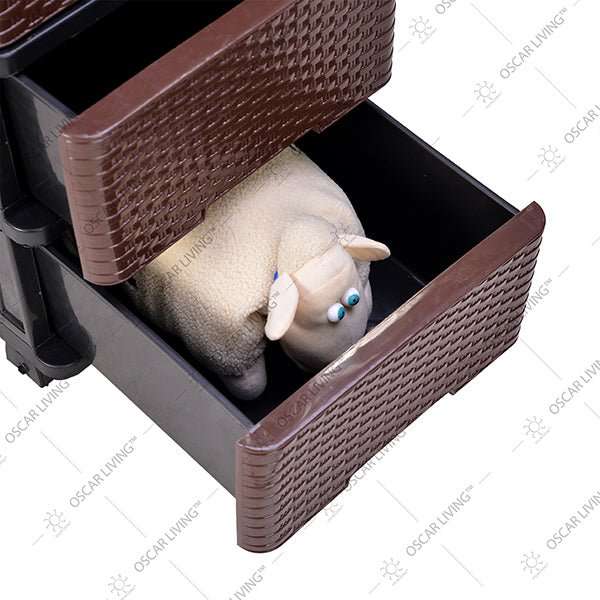 LEMARI PLASTIK - PLASTIC WARDROBE Lemari Plastik Laci Tabitha FR | Plastic Drawer TABITHA OSCARLIVING