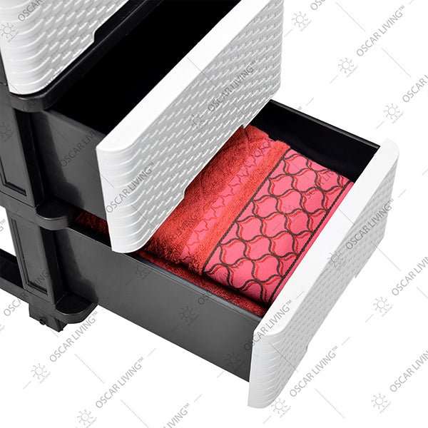 LEMARI PLASTIK - PLASTIC WARDROBE Lemari Plastik Laci Tabitha FR | Plastic Drawer TABITHA OSCARLIVING