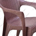 KURSI PLASTIK - PLASTIC CHAIR Kursi Plastik Tabitha KST304 Motif Rotan | Plastic Chair KST 304 TABITHA OSCARLIVING