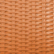 KURSI PLASTIK - PLASTIC CHAIR Kursi Plastik Tabitha KST304 Motif Rotan | Plastic Chair KST 304 TABITHA OSCARLIVING