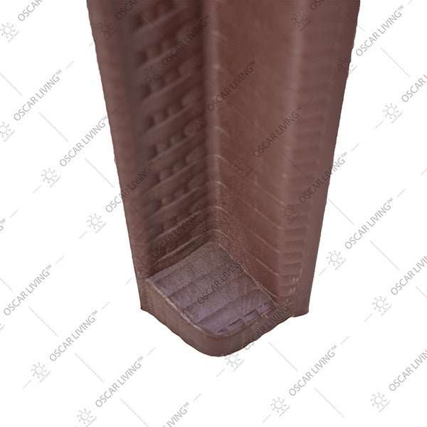 KURSI PLASTIK - PLASTIC CHAIR Kursi Plastik Tabitha KST304 Motif Rotan | Plastic Chair KST 304 TABITHA OSCARLIVING