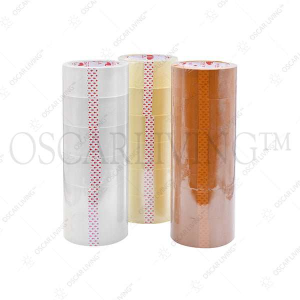 LAKBAN - TAPE Lakban Packing Archiplast Super Rekat Trust - Isi 6 roll ARCHIPLAST OSCARLIVING