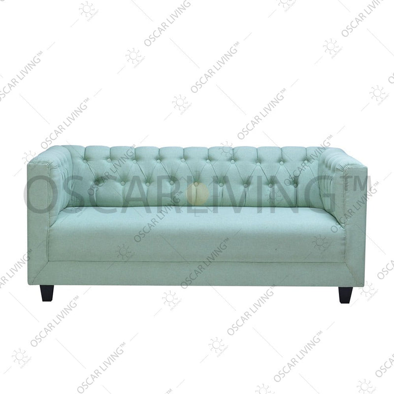 SOFA OLC OLIV Sofa Tamu 3 Seater Sofa Turquoise Minimalis OLIV OSCARLIVING