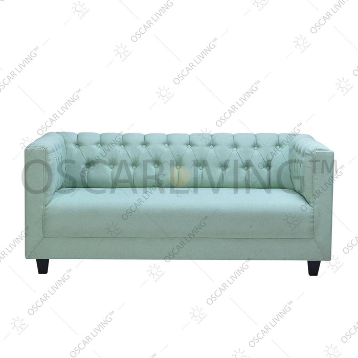 SOFA OLC OLIV Sofa Tamu 3 Seater Sofa Turquoise Minimalis OLIV OSCARLIVING