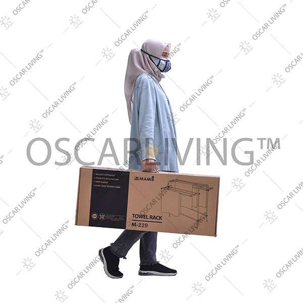 JEMURAN PAKAIAN - CLOTHING LINE Jemuran Handuk Mami1 M215 MAMI1 OSCARLIVING