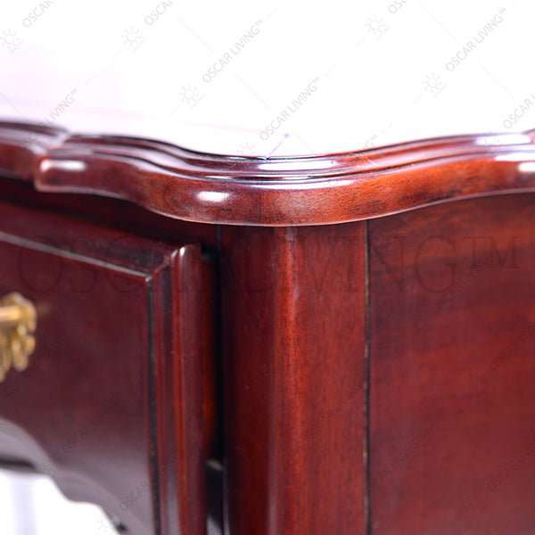 MEJA RIAS - DRESSING TABLE Meja Rias Mahogani OLIV Ritz RC03 OLIV OSCARLIVING