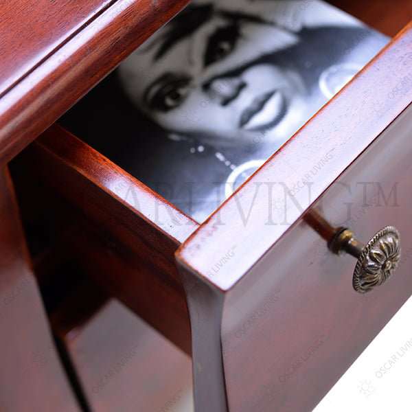 Nakas Rak Anggur Mahogani OLIV Ritz Wine | Wine Rack OLIV OSCARLIVING