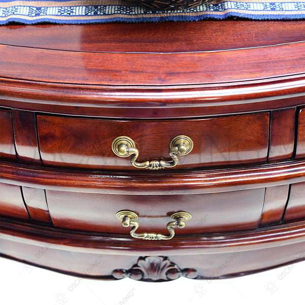 Meja Serbaguna Meja Console Mahogani OLIV Ritz Tenore OLIV OSCARLIVING