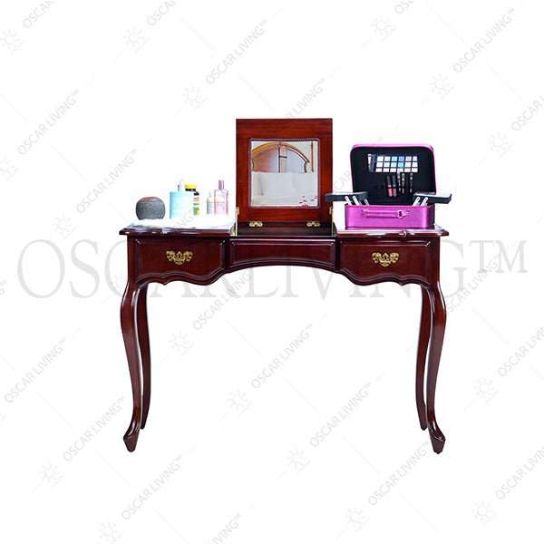 MEJA RIAS - DRESSING TABLE Meja Rias Mahogani OLIV Ritz RC03 OLIV OSCARLIVING