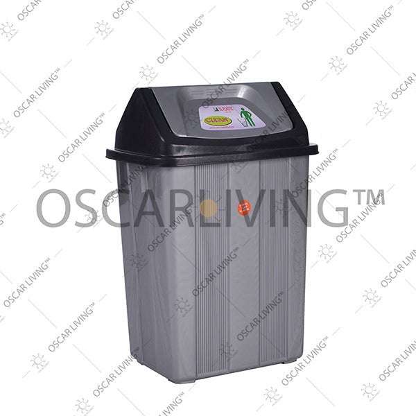 Tempat Sampah Tempat Sampah Keranjang Serbaguna SL Plastik Kotak Swing Top SL PLASTIC OSCARLIVING