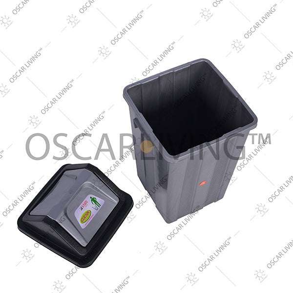 Tempat Sampah Tempat Sampah Keranjang Serbaguna SL Plastik Kotak Swing Top SL PLASTIC OSCARLIVING