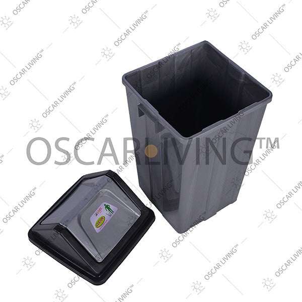 Tempat Sampah Tempat Sampah Keranjang Serbaguna SL Plastik Kotak Swing Top SL PLASTIC OSCARLIVING