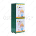 LEMARI PLASTIK - PLASTIC WARDROBE Lemari Plastik Sinbak Mini 4 Susun Motif | Plastic Wardrobe SINBAK OSCARLIVING