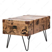 MEJA TAMU - COFFEE TABLE Meja Ruang Tamu Retro OLIV Vintage OLIV OSCARLIVING