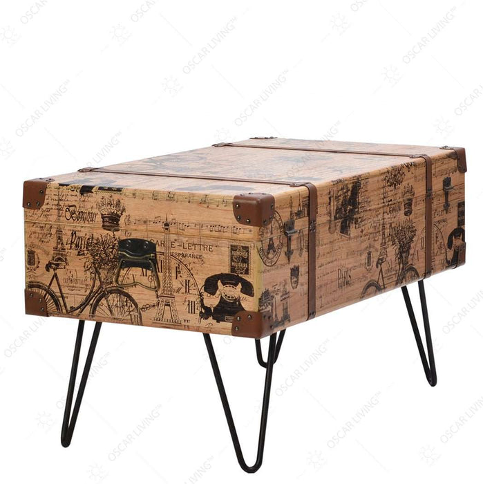 MEJA TAMU - COFFEE TABLE Meja Ruang Tamu Retro OLIV Vintage OLIV OSCARLIVING