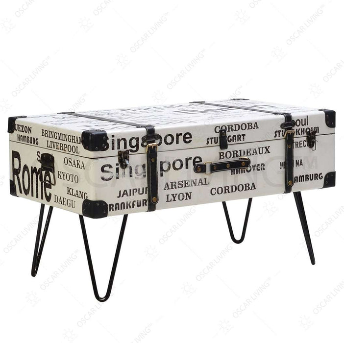 MEJA TAMU - COFFEE TABLE Meja Ruang Tamu Retro OLIV Vintage OLIV OSCARLIVING