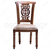 KURSI MAKAN - DINNING CHAIR Kursi Makan OLIV Jati Circle | Dinning Chair Classic Collection OLIV OSCARLIVING