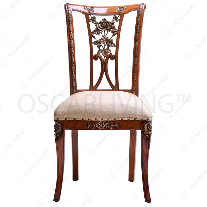 KURSI MAKAN - DINNING CHAIR Kursi Makan OLIV Jati Rose | Dinning Chair Modern Classic Collection OLIV OSCARLIVING