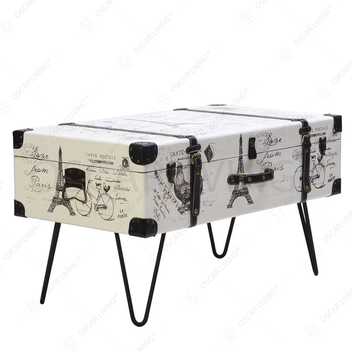 MEJA TAMU - COFFEE TABLE Meja Ruang Tamu Retro OLIV Vintage OLIV OSCARLIVING