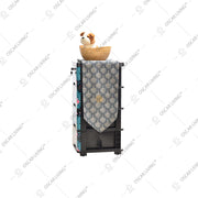 LEMARI PLASTIK - PLASTIC WARDROBE Lemari Plastik Laci Miami Milaci Motif Leaf MIAMI OSCARLIVING