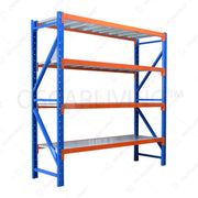 Rak Gudang Rak Gudang besi 4 susun OLIV MS2025 | Light duty rack 4 tier OLIV OSCARLIVING