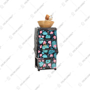 LEMARI PLASTIK - PLASTIC WARDROBE Lemari Plastik Laci Miami Milaci Motif Leaf MIAMI OSCARLIVING