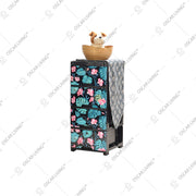 LEMARI PLASTIK - PLASTIC WARDROBE Lemari Plastik Laci Miami Milaci Motif Leaf MIAMI OSCARLIVING
