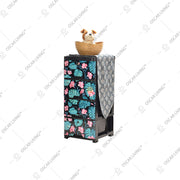 LEMARI PLASTIK - PLASTIC WARDROBE Lemari Plastik Laci Miami Milaci Motif Leaf MIAMI OSCARLIVING