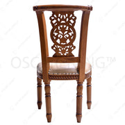 KURSI MAKAN - DINNING CHAIR Kursi Makan OLIV Jati Circle | Dinning Chair Classic Collection OLIV OSCARLIVING