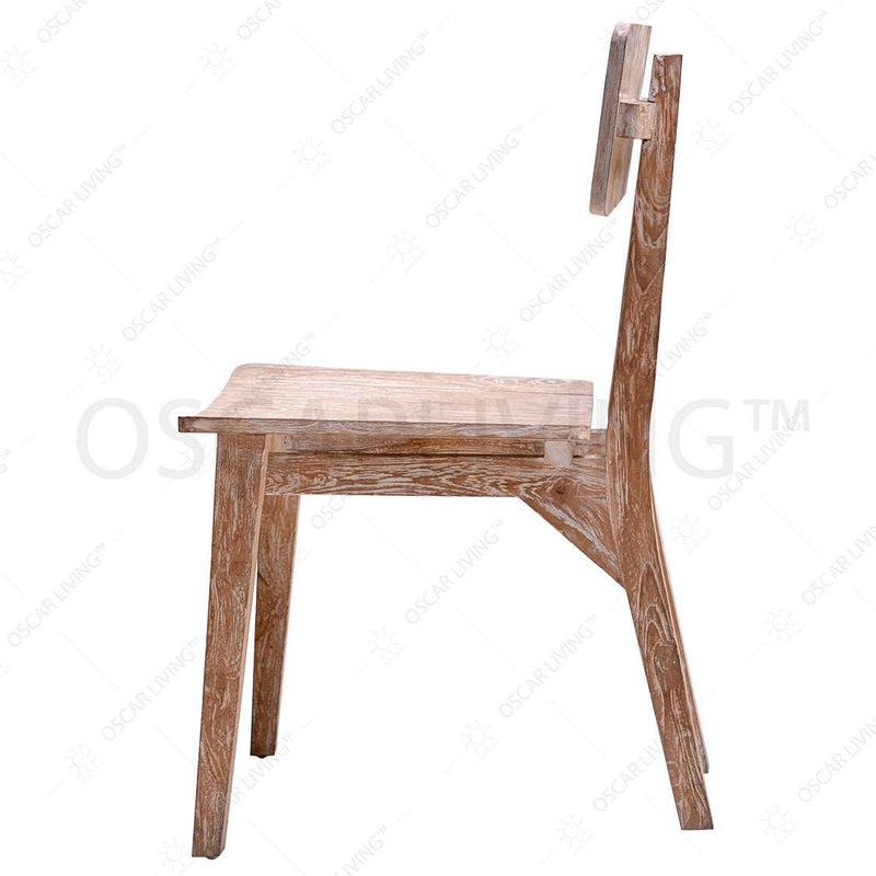 KURSI MAKAN - DINNING CHAIR Kursi Makan OLIV Jati Spazio Retro | Dinning Chair Classic Collection OLIV OSCARLIVING