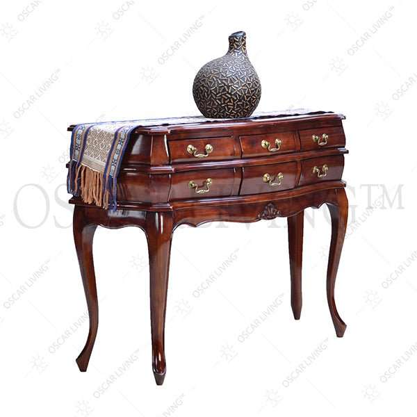 Meja Serbaguna Meja Console Mahogani OLIV Ritz Tenore OLIV OSCARLIVING