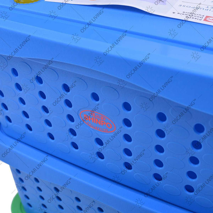 KOTAK PENYIMPANAN - CONTAINER BOX Shinpo SIP 256 Keranjang Plastik Tutup Serba Guna SHINPO OSCARLIVING