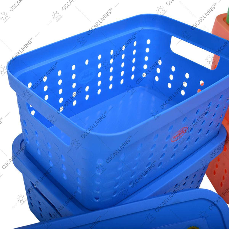 KOTAK PENYIMPANAN - CONTAINER BOX Shinpo SIP 256 Keranjang Plastik Tutup Serba Guna SHINPO OSCARLIVING