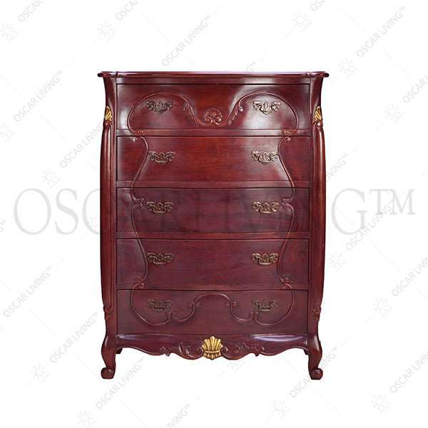 Drawer Cabinet Laci Mahogani OLIV Ritz Lisbon 5 | Drawer OLIV OSCARLIVING