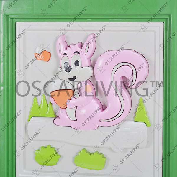 LEMARI PLASTIK - PLASTIC WARDROBE Lemari Plastik Miami Gantung Motif 3D Random MIAMI OSCARLIVING