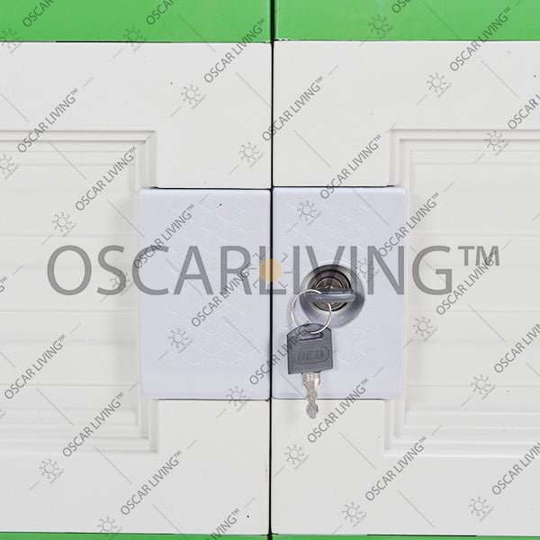 LEMARI PLASTIK - PLASTIC WARDROBE Lemari Plastik Miami Gantung Motif 3D Random MIAMI OSCARLIVING