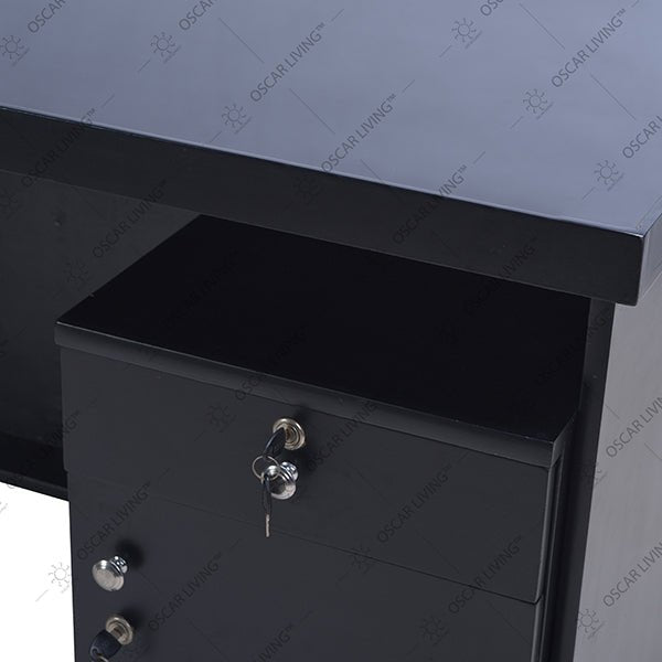 MEJA KANTOR - OFFICE DESK Meja Kantor 1/2 BIRO OLIV Mawar Natural OLIV OSCARLIVING