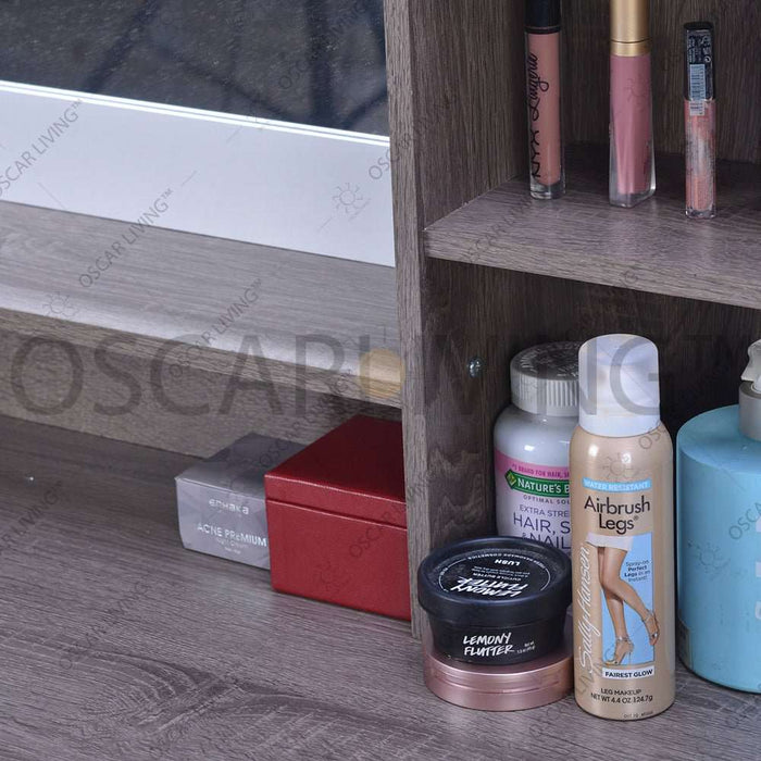 MEJA RIAS - DRESSING TABLE Meja Rias Minimalis Romaro MR06 ROMARO OSCARLIVING