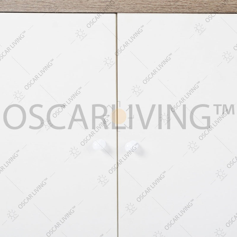 Lemari Arsip & Rak Arsip Romaro RB04 Lemari Arsip Sonoma Oak | Rak Buku Serbaguna ROMARO OSCARLIVING