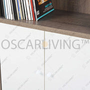 Lemari Arsip & Rak Arsip Romaro RB04 Lemari Arsip Sonoma Oak | Rak Buku Serbaguna ROMARO OSCARLIVING