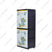 LEMARI PLASTIK - PLASTIC WARDROBE Lemari Plastik Sinbak Rak 4 Susun Motif Gajah | Plastic Wardrobe SINBAK OSCARLIVING