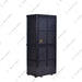 LEMARI PLASTIK - PLASTIC WARDROBE Lemari Plastik Sinbak Rak 4 Susun Motif Gajah | Plastic Wardrobe SINBAK OSCARLIVING