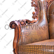 sofa jati Sofa Jati Virginian OLIV | Premium Classic Collection OLIV OSCARLIVING