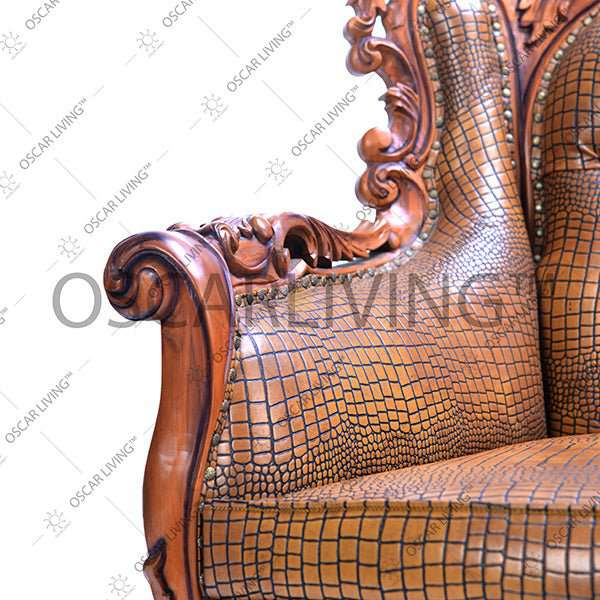 sofa jati Sofa Jati Virginian OLIV | Premium Classic Collection OLIV OSCARLIVING