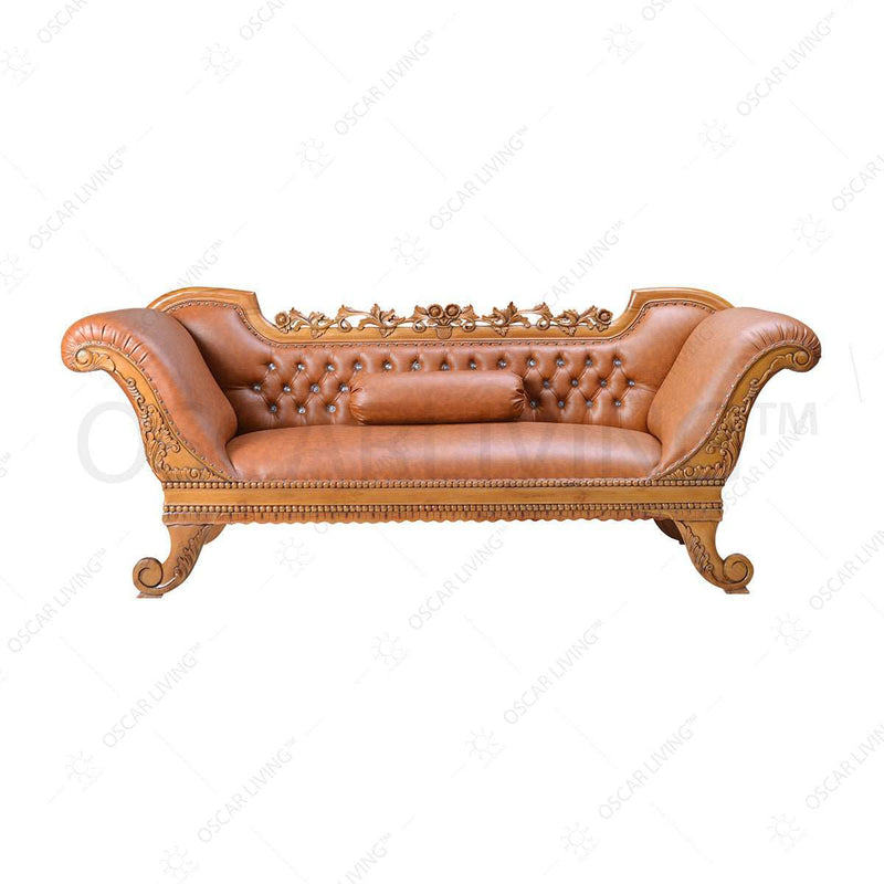 Kursi Santai Kursi Santai Kayu OLIV Jati Melati | Day bed OLIV OSCARLIVING