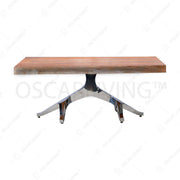 MEJA TAMU - COFFEE TABLE Meja Ruang Tamu Jati OLIV HSB Wax OLIV OSCARLIVING